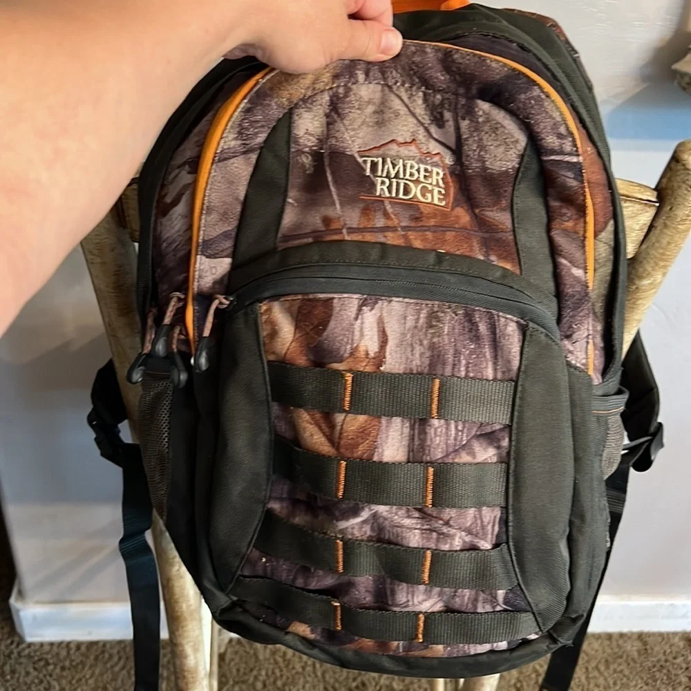 Timber Ridge Camouflage Small Hiking Backpack